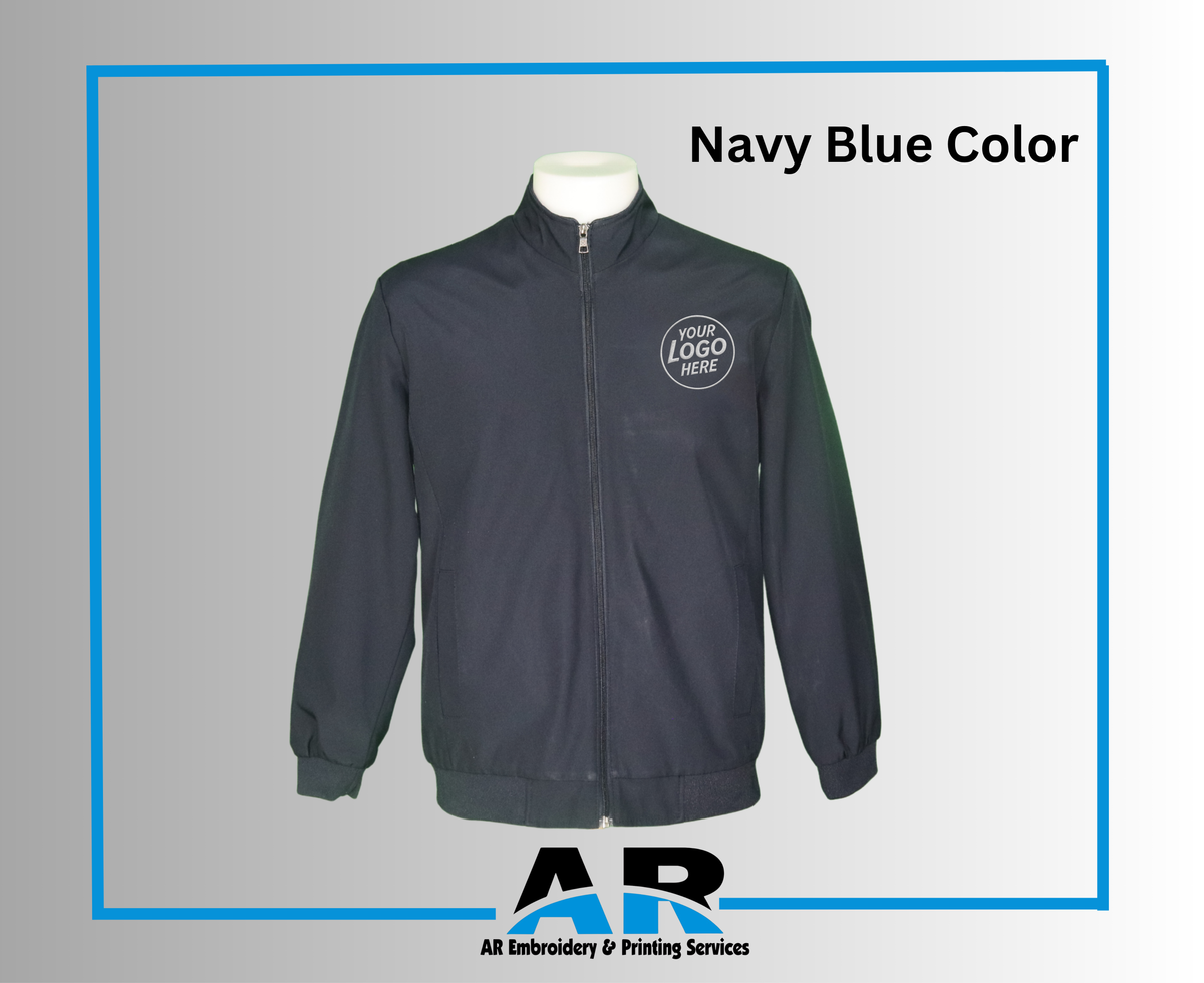 Customized Non-Reversible Bomber Corporate Jacket