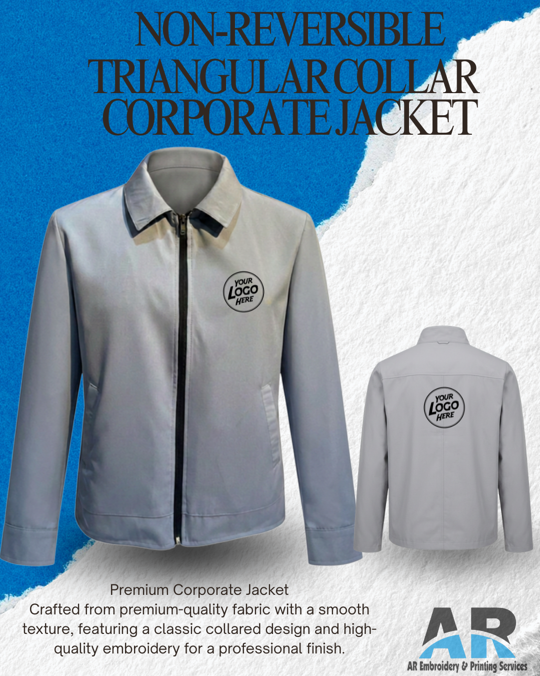 NON-REVERSIBLE CORPORATE JACKET