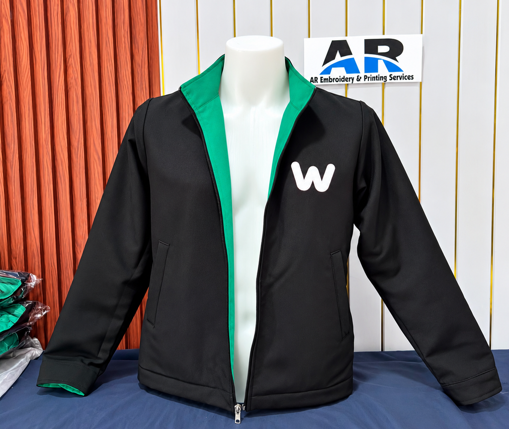 Premium Customized Reversible Corporate Jacket – Chinese Collar