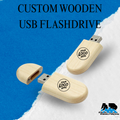 Customized Wooden USB Flash Drive